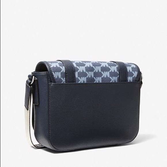 Michael kors Cooper Medium Logo Jacquard Messenger Bag - Picture 6 of 7